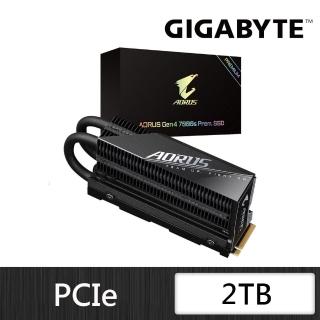 【GIGABYTE 技嘉】AORUS Gen4 7000s Prem. SSD 2TB(GP-AG70S2TB-P)