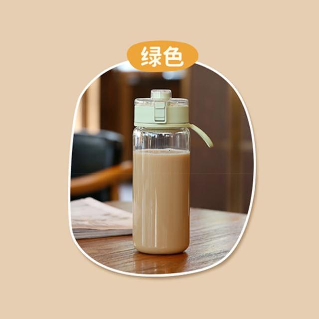 【優廚寶】時尚彈蓋運動水壺/兒童水壺/透明直飲水壺(600ml)
