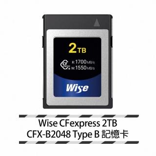 【Wise 裕拓】CFexpress 2TB Type B 記憶卡 CFX-B2048(公司貨)