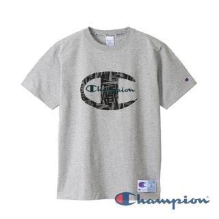 【Champion】AS LOGO短TEE-灰色