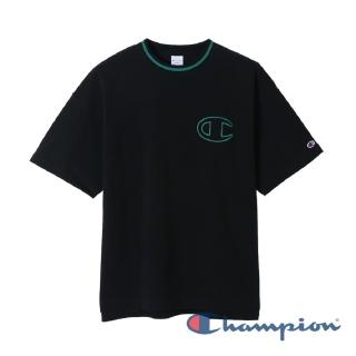 【Champion】AS 大C Logo短Tee-黑色