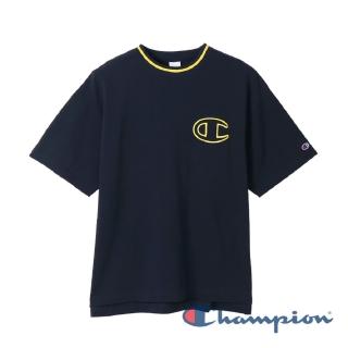 【Champion】AS 大C Logo短Tee-深藍色