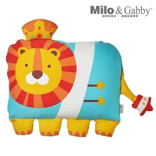 【Milo&Gabby】動物好朋友-莫代爾大枕頭套(Lonnie森林獅王)
