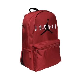 【NIKE 耐吉】後背包 Air Jordan Backpack 紅 基本款 休閒 喬丹 筆電包 大容量 雙肩包(JD2123005GS-005)