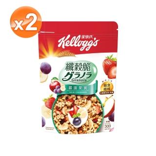 【家樂氏Kelloggs】纖穀脆-嚴選果實300gx2包