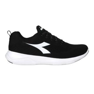 【DIADORA】男慢跑鞋-路跑 運動 黑白(DA178057-C7406)