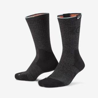 【NIKE 耐吉】襪子 KD Elite Crew Socks 黑 灰 男女款 籃球 長襪 單雙入(DC4709-068)