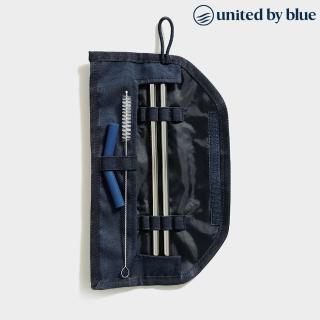 【United by Blue】防潑水吸管收納包組 Straw Kit 814-093 素色款(休閒 旅遊 居家 撥水 環保吸管 餐具)