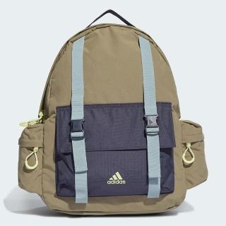 【adidas 愛迪達】後背包 書包 運動包 登山包 CXPLR BP 卡其藍 HA5679