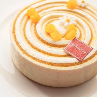 【Gouter 雅培米堤】香橙乳酪 6吋(|生日蛋糕|下午茶|點心|不附提袋)