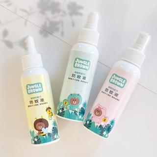 【LINE FRIENDS】三款-防蚊液-蜜蜂/小豬/恐龍(驅逐蚊子｜小黑蚊｜無添加香料)