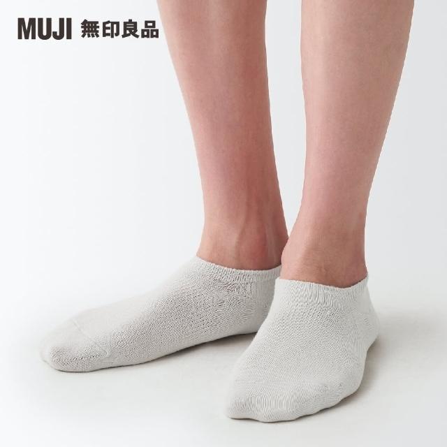 【MUJI 無印良品】男棉混淺口直角襪(共7色)