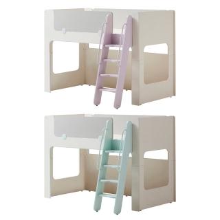 【iloom 怡倫家居】CABIN 爬梯床架組(2色)