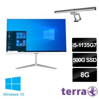 【terra獨家+LED護眼螢幕掛燈】PC2400-L06T 24型 AIO液晶電腦(i5-1135G7/8G/500GB SSD/W10)