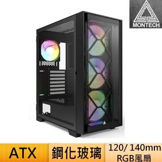 【MONTECH】君主電競 AIR 1000 PREMIUM 電腦機殼-黑