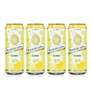 【Radler 萊德】德國Radler 0.0% 萊德無酒精啤酒風味飲-檸檬(500ml)