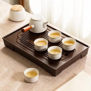 【HappyLife】楠竹茶盤 大款 Y10525(泡茶盤 竹茶盤 茶盤托盤 木茶盤)