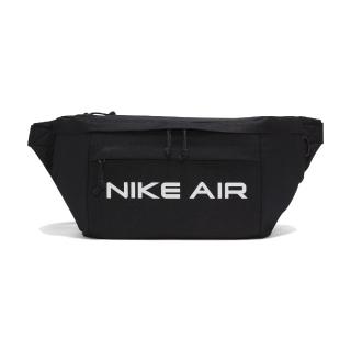 【NIKE 耐吉】腰包 Nike Air Tech Waist Bag 黑 大容量 側肩包 斜背包(DC7354-010)