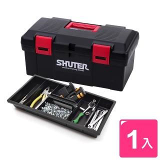 【SHUTER 樹德】雙層專業手提工具箱(1入)