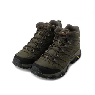 【MERRELL】MOAB 3 SMOOTH MID GORE-TEX 郊山鞋 軍綠 男鞋 ML036373