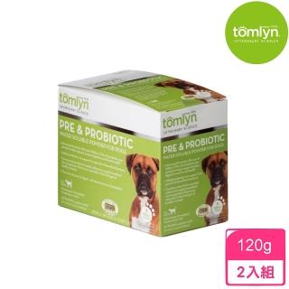 【tomlyn法國威隆】獸醫配方-益生素+益生菌水溶粉（犬用）120g*2入組(寵物腸胃保健)