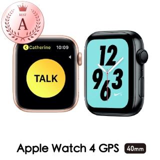 【Apple 蘋果】福利品 Apple Watch Series 4 44公釐 GPS 鋁金屬錶殼 保固90天 贈矽膠錶帶