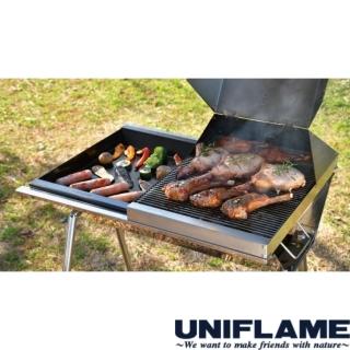 【Uniflame】UNIFLAME不銹鋼燒烤爐附溫度計上蓋(U665909)