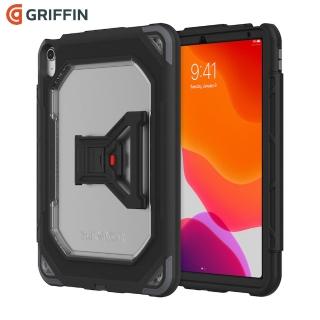 【Griffin】iPad Air 5/Air 4 10.9吋 Survivor All-Terrain 軍規防摔保護殼 黑/透明(iPad保護套)