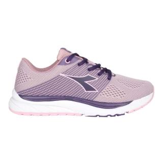 【DIADORA】女輕量專業慢跑鞋-炫彩反光 路跑 運動 粉紫葡萄紫(DA31679)