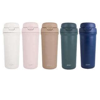 【WOKY 沃廚】All-P輕芯鈦瓷雙飲保溫杯500ml(兒童水壺/保冰保溫杯)