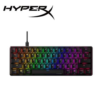 【HP 惠普】HyperX Alloy Origins 65% 青綠軸英文有線鍵盤(56R64AA)