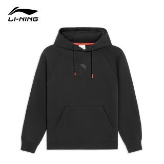 【LI-NING 李寧】專業籃球系列連帽T  黑色(AWDS103-1)