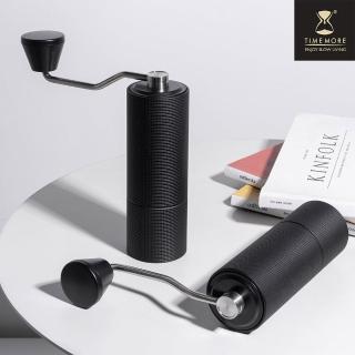 【TIMEMORE 泰摩】栗子C3手搖磨豆機 –曜石黑(栗子C3 手搖磨豆機 手沖咖啡 不鏽鋼磨芯 雙軸承)