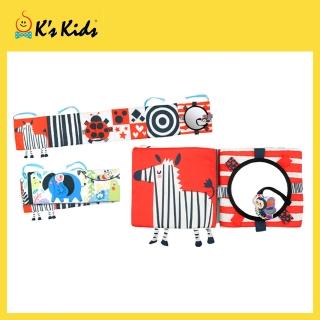 【K’s Kids 奇智奇思】可愛動物雙面床圍書 2 Sided Baby Bumper(有聲安撫玩具/多功能床圍)