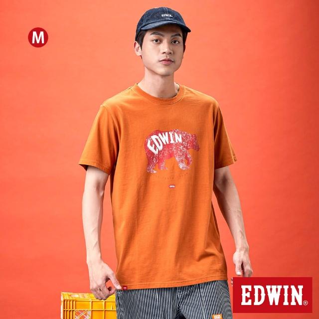 【EDWIN】繽紛LOGO T-男女款(任選)