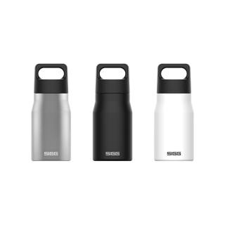 【SIGG】瑞士百年 SIGG 探險家保溫隨身杯 450ml - 白(316不鏽鋼杯身、寬口、輕量)