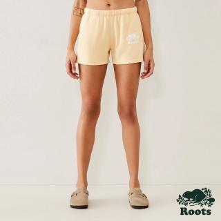 【Roots】Roots 女裝- 經典休閒短褲(杏桃雪酪)
