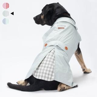 【PurrPaw 呼嚕抱抱】Pawfect-Fit! 寵物風衣-L(台灣設計 雙面布料 三色 親膚好質感)