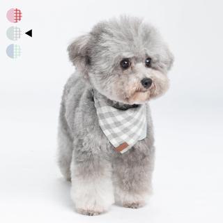 【PurrPaw 呼嚕抱抱】Pawfect-Fit! 雙面寵物領巾-S(台灣設計 雙面布料 三色 嚴選安全扣具)