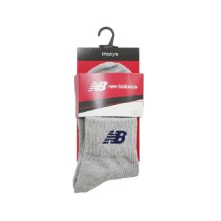 【NEW BALANCE】襪子 Ankle 灰 藍 中筒襪 長襪 男女款 台灣製 運動 NB 紐巴倫(7120400485)