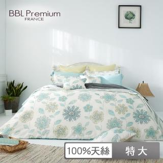 【BBL Premium】100%天絲印花兩用被床包組-幸福蒲公英(特大)