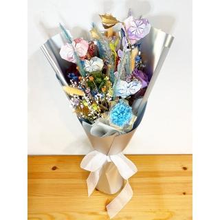 【OSTARA FLORIST 奧斯塔拉花藝】我愛你許願清單：我要錢(永生花、情人節、包裝花束)