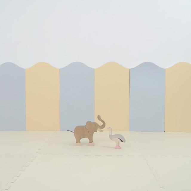 【PatoPato】EVA防撞城堡壁貼1包6片／28ｘ56ｘ2cm／5款任選(附贈背膠／最溫柔的防護)