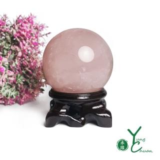 【YC 寶石】天然開光粉晶球(K120)