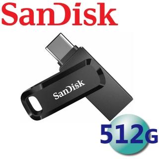 【SanDisk 晟碟】512GB Ultra USB Go Type-C USB3.1 隨身碟(平輸)