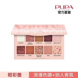 【PUPA】幻彩花園香氛眼彩盤6.5g(玫瑰寶石)