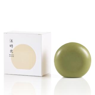 【MOUSSENATURE 沐時光】溫泉艾草手工皂(香皂 肥皂 洗面皂 溫泉皂 番梘 手工梘)