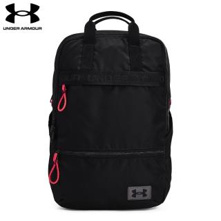 【UNDER ARMOUR】女 Eentials後背包_1369215-001(黑)