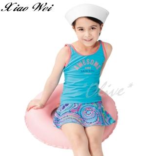 【SARBIS】時尚流行女童二件式泳裝(NO.B8220018)