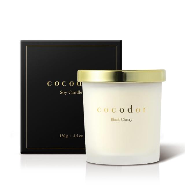 【COCODOR】大豆蠟燭130g+旋轉燭罩(超值優惠組/聖誕/交換禮物/原廠直營)